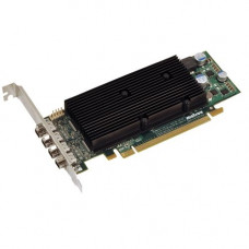 Matrox M-Series M9148 Graphics Card - PCIe x16 - Low Profile - QUAD Monitor Capabilities - 2560x1600 Maximum Resolution - 1GB Memory - Independent Desktop Mode - Stretched Desktop Mode -Clone Mode - RoHS, WEEE Compliance M9148-E1024LAF