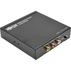 Tripp Lite HDMI to Composite Video with Audio Adapter Converter F/3xF - Functions: Signal Conversion - 1920 x 1080 - NTSC, PAL - External" P130-000-COMP