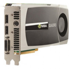 HP NVIDIA Quadro Quadro 5000 Graphic Card - 2.50 GB GDDR5 - 2560 x 1600 Maximum Resolution - 320 bit Bus Width - DisplayPort - DVI QG231AV