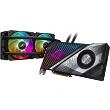 Asus ROG AMD Radeon RX 6800 XT Graphic Card - 16 GB GDDR6 - 2.36 GHz Boost Clock - 256 bit Bus Width - PCI Express 4.0 - DisplayPort - HDMI ROG-STRIX-LC-RX6800XT-O16G-GAMING