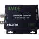 Avue SDH-R01 - SDI to HDMI Converter - Functions: Signal Conversion - 1920 x 1080 - Wall Mountable SDH-R01