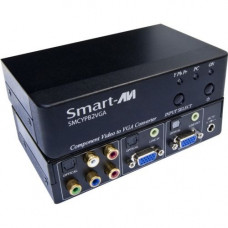 Smart Board SmartAVI YPbPr to VGA Active Converter - Functions: Signal Conversion - 1900 x 1200 - VGA - Audio Line In - PC SMCYPB2VGAS