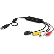 Startech.Com USB Video Capture Adapter Cable - S-Video/Composite to USB 2.0 - TWAIN Support - Analog to Digital Converter - Windows Only - USB 2.0 video capture adapter cable converts Composite/S Video & RCA audio to digital media (VCR/VHS to DVD/PC) 