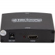 SYBA IO Crest VGA DB15 + Stereo RCA to HDMI 1.3 Converter Box - Functions: Signal Conversion - 1600 x 1200 - VGA - Audio Line In - 1 Pack - PC - External SY-ADA31049