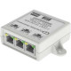 CyberData 3-Port Gigabit Ethernet Switch - 3 Ports - 2 Layer Supported - Twisted Pair - Wall Mountable - 2 Year Limited Warranty - RoHS, TAA Compliance 011236