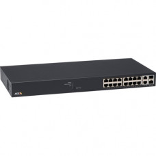 Axis T8516 PoE+ Network Switch - 16 Ports - Manageable - 2 Layer Supported - Modular - Twisted Pair, Optical Fiber - Rack-mountable, Desktop - 3 Year Limited Warranty 01705-600