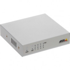 Axis D8004 Unmanaged PoE Switch - 4 Ports - 2 Layer Supported - 60 W PoE Budget - Twisted Pair - PoE Ports - Desktop - 3 Year Limited Warranty - TAA Compliance 02101-004