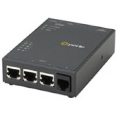 Perle IOLAN SDS3 M 3-Port Secure RS232 Device Server V.92 Modem - 3 x RJ-45 Serial, 1 x RJ-45 10/100Base-TX Network 04030824