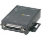 Perle IOLAN DS1 G25F Serial Device Server - 512 MB - Twisted Pair - 1 x Network (RJ-45) - 1 x Serial Port - 10/100/1000Base-T - Gigabit Ethernet - Management Port - Wall Mountable, Panel-mountable, Rail-mountable 04031784