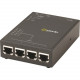 Perle IOLAN SDS4T GR Secure Device Server - 512 MB - Twisted Pair - 1 x Network (RJ-45) - 4 x Serial Port - 10/100/1000Base-T - Gigabit Ethernet - Management Port - Wall Mountable, Panel-mountable, Rail-mountable 04031870