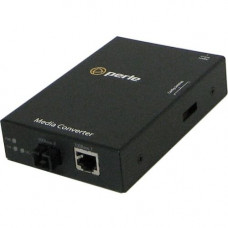 Perle S-100-M1SC2U - Fast Ethernet Media Converter - 1 x Network (RJ-45) - 1 x SC Ports - 10/100Base-TX, 100Base-BX - Rail-mountable, Wall Mountable, Rack-mountable, Desktop - REACH, RoHS, WEEE Compliance 05040934