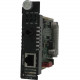 Perle 10/100 Media Converter Module Managed - 1 x Network (RJ-45) - 1 x ST Ports - Single-mode - Fast Ethernet - 10/100Base-T, 100Base-BX-U - Internal 05042820