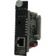 Perle 10/100 Media Converter Module Managed - 1 x Network (RJ-45) - 1 x ST Ports - Multi-mode - Fast Ethernet - 10/100Base-T, 100Base-BX-U - Internal 05042850