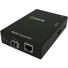 Perle S-1000-S2LC10 Gigabit Ethernet Stand-Alone Media Converter - 1 x Network (RJ-45) - 1 x LC Ports - DuplexLC Port - 1000Base-T, 1000Base-LX - External, Rail-mountable, Wall Mountable, Rack-mountable - REACH, RoHS, WEEE Compliance 05050024
