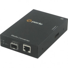 Perle S-1000-SFP Gigabit Ethernet Managed Media Converter - 1 x Network (RJ-45) - 10/100/1000Base-T - 1 x Expansion Slots - 1 x SFP Slots - External - REACH, RoHS, WEEE Compliance 05050184