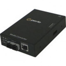 Perle S-100-S2SC80 Fast Ethernet Stand-Alone Media Converter - 1 x Network (RJ-45) - 1 x SC Ports - 10/100Base-TX, 100Base-ZX - Rail-mountable, External, Rack-mountable, Wall Mountable - REACH, RoHS, WEEE Compliance 05050264