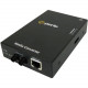Perle S-100-S2ST20 Fast Ethernet Media Converter - 1 x Network (RJ-45) - 1 x ST Ports - 100Base-TX, 100Base-LX - External - REACH, RoHS, WEEE Compliance 05050324