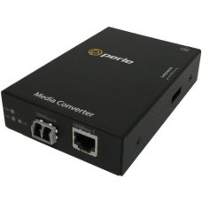 Perle S-1110-M2LC05 Media Converter - 1 x Network (RJ-45) - 1 x LC Ports - 10/100/1000Base-T - Rail-mountable, Rack-mountable - REACH, RoHS, WEEE Compliance 05050614