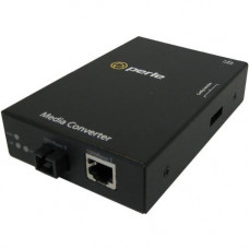 Perle S-1110-S1SC80U Media Converter - 1 x Network (RJ-45) - 1 x SC Ports - 10/100/1000Base-T, 1000Base-BX - Rail-mountable, Rack-mountable, Wall Mountable - REACH, RoHS, WEEE Compliance 05050974