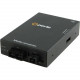 Perle S-1000MM-S1SC10U Media Converter - 1 x SC Ports - 1000Base-SX, 1000Base-BX10-U - Rail-mountable, Rack-mountable, Wall Mountable - REACH, RoHS, WEEE Compliance 05060344