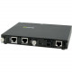 Perle SMI-1000-S1SC80U Media Converter - 2 x Network (RJ-45) - 1 x SC Ports - Management Port - 1000Base-BX, 10/100/1000Base-T - REACH, RoHS, WEEE Compliance 05070254