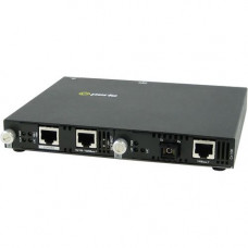 Perle SMI-100-S1SC40D - Fast Ethernet Standalone IP Managed Media Converter - 1 x Network (RJ-45) - 1 x SC Ports - Management Port - Single-mode - Fast Ethernet - 100Base-FX, 100Base-TX - External, Rail-mountable, Rack-mountable, Wall Mountable - REACH, R