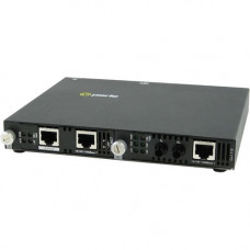 Perle SMI-1110-S2ST70 Media Converter - 2 x Network (RJ-45) - 1 x ST Ports - Management Port - 1000Base-T, 1000Base-ZX, 10/100/1000Base-T - External, Rail-mountable, Rack-mountable, Wall Mountable - REACH, RoHS, WEEE Compliance 05070704