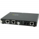 Perle SMI-1110-S2ST120 Gigabit Ethernet Media Converter - 2 x Network (RJ-45) - 1 x ST Ports - Management Port - 1000Base-T, 1000Base-FX - External - REACH, RoHS, WEEE Compliance 05070734