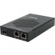 Perle S-1110DHP-SFP-XT Transceiver/Media Converter - 2 x Network (RJ-45) - Gigabit Ethernet - 1000Base-X, 10/100/1000Base-T - 1 x Expansion Slots - SFP (mini-GBIC) - 1 x SFP Slots - Rack-mountable, Rail-mountable, Wall Mountable, Standalone 05079330
