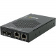 Perle S-1110DHP-DSFP Transceiver/Media Converter - 2 x Network (RJ-45) - Gigabit Ethernet - 1000Base-X, 10/100/1000Base-T - 2 x Expansion Slots - SFP (mini-GBIC) - 2 x SFP Slots - Rack-mountable, Rail-mountable, Wall Mountable, Standalone 05079634