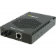 Perle S-1110P-S2ST120 Media Converter - 1x PoE (RJ-45) Ports - 1 x ST Ports - 1000Base-ZX, 10/100/1000Base-T - Rail-mountable, Rack-mountable, Wall Mountable - REACH, RoHS, WEEE Compliance 05080114