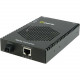 Perle S-1110PP-S1SC40U Media Converter - 1x PoE+ (RJ-45) Ports - 1 x SC Ports - 10/100/1000Base-T, 1000Base-BX-U - Rail-mountable, Rack-mountable - REACH, RoHS, WEEE Compliance 05081184