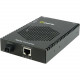 Perle S-1110P-S1SC120D Media Converter - 1x PoE (RJ-45) Ports - 1 x SC Ports - 1000Base-BX-D, 10/100/1000Base-T - Rail-mountable, Rack-mountable, Wall Mountable - REACH, RoHS, WEEE Compliance 05080234