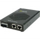 Perle S-1110DPP-M2SC05 Media Converter - 1x PoE+ (RJ-45) Ports - 2 x SC Ports - 1000Base-SX, 10/100/1000Base-T - Rail-mountable, Rack-mountable - REACH, RoHS, WEEE Compliance 05083024