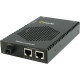 Perle S-1110DPP-S1SC80U Media Converter - 1 x Network (RJ-45) - 2 x SC Ports - 10/100/1000Base-T, 1000Base-BX-U - Rail-mountable, Rack-mountable - REACH, RoHS, WEEE Compliance 05083204