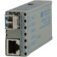 Perle S-110PP-SFP Media Converter - 1 x Network (RJ-45) - 10/100Base-TX, 100Base-X - 1 x Expansion Slots - 1 x SFP Slots - Rail-mountable, Rack-mountable - REACH, RoHS, WEEE Compliance 05085004