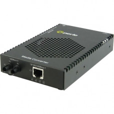 Perle S-1110P-S2ST160 Media Converter - 1x PoE (RJ-45) Ports - 1 x ST Ports - 1000Base-ZX, 10/100/1000Base-T - Rail-mountable, Rack-mountable, Wall Mountable - REACH, RoHS, WEEE Compliance 05080134