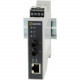 Perle SR-1110-ST120 Transceiver/Media Converter - 1 x Network (RJ-45) - 2 x ST Ports - DuplexST Port - Single-mode - Gigabit Ethernet - 10/100/1000Base-T, 1000Base-ZX - Rail-mountable 05091740
