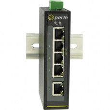 Perle IDS-105F Industrial Ethernet Switch - 5 Ports - 2 Layer Supported - Twisted Pair, Optical Fiber - Wall Mountable, Panel-mountable, Rail-mountable, Rack-mountable - 5 Year Limited Warranty 07009820