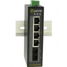 Perle IDS-105F Industrial Ethernet Switch - 5 Ports - 2 Layer Supported - Rail-mountable, Panel-mountable, Wall Mountable - 5 Year Limited Warranty 07010010