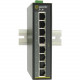 Perle IDS-108F - Industrial Ethernet Switch - 8 Ports - 2 Layer Supported - Rail-mountable, Wall Mountable, Panel-mountable - 5 Year Limited Warranty 07010310