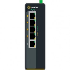Perle IDS-105GPP - Industrial Ethernet Switch with Power Over Ethernet - 5 Ports - 2 Layer Supported - Twisted Pair - PoE Ports - Rail-mountable, Wall Mountable, Panel-mountable - 5 Year Limited Warranty 07011670
