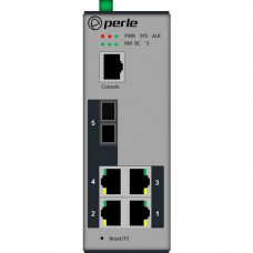 Perle IDS-305G-CMD2 - Industrial Managed Ethernet Switch - 5 Ports - Manageable - 2 Layer Supported - Twisted Pair, Optical Fiber - Panel-mountable, Wall Mountable, Rail-mountable, Rack-mountable - 5 Year Limited Warranty 07012950
