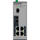 Perle IDS-205F - Managed Industrial Ethernet Switch with Fiber - 5 Ports - Manageable - 2 Layer Supported - Twisted Pair, Optical Fiber - Panel-mountable, Wall Mountable, Rail-mountable, Rack-mountable - 5 Year Limited Warranty 07012070