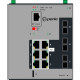 Perle Industrial Managed Power Over Ethernet Switch - 9 Ports - Manageable - 2 Layer Supported - Twisted Pair, Optical Fiber - DIN Rail Mountable, Wall Mountable, Panel-mountable - 5 Year Limited Warranty 07016670