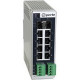 Perle IDS-710HP Ethernet Switch - 8 Ports - Manageable - 2 Layer Supported - Modular - 2 SFP Slots - 480 W Power Consumption - Optical Fiber, Twisted Pair - PoE Ports - DIN Rail Mountable, Panel-mountable, Wall Mountable, Rack-mountable - 5 Year Limited W