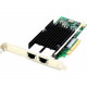 AddOn Intel X540T2 Comparable 10Gbs Dual Open RJ-45 Port 100m PCIe x8 Network Interface Card - 100% compatible and guaranteed to work - TAA Compliance X540T2-AO