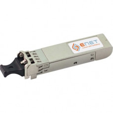Enet Components Dell/Force 10 Compatible GP-10GSFP-1Z - Functionally Identical 10GBASE-ZR SFP+ 1550nm 80km w/DOM Single-mode Duplex LC - Programmed, Tested, and Supported in the USA, Lifetime Warranty" GP-10GSFP-1Z-ENC