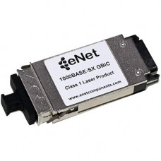 Enet Components Extreme Compatible 10011 - Functionally Identical 1000BASE-SX GBIC 850nm Duplex SC Connector - Programmed, Tested, and Supported in the USA, Lifetime Warranty" - RoHS Compliance 10011-ENC