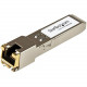 Startech.Com Extreme Networks 10065 Compatible SFP Module - 1000Base-T Fiber Optical Transceiver (10065-ST) - For Data Networking - 1 RJ-45 Female 1000Base-T Network LAN - Twisted PairGigabit Ethernet - 1000Base-T - Hot-swappable 10065-ST